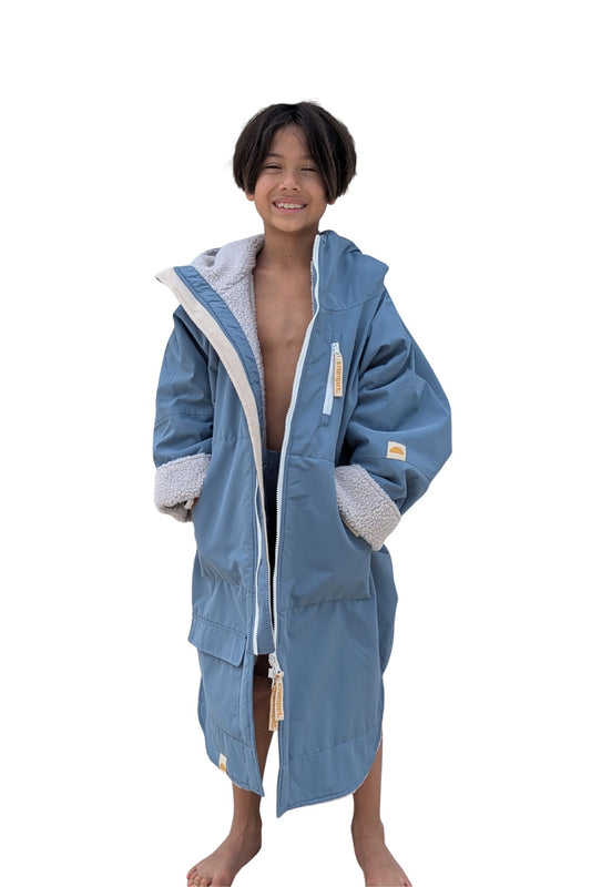 BUBBLEGUM | KIDS CRUMPET COAT | WEATHERPROOF CHANGING ROBE