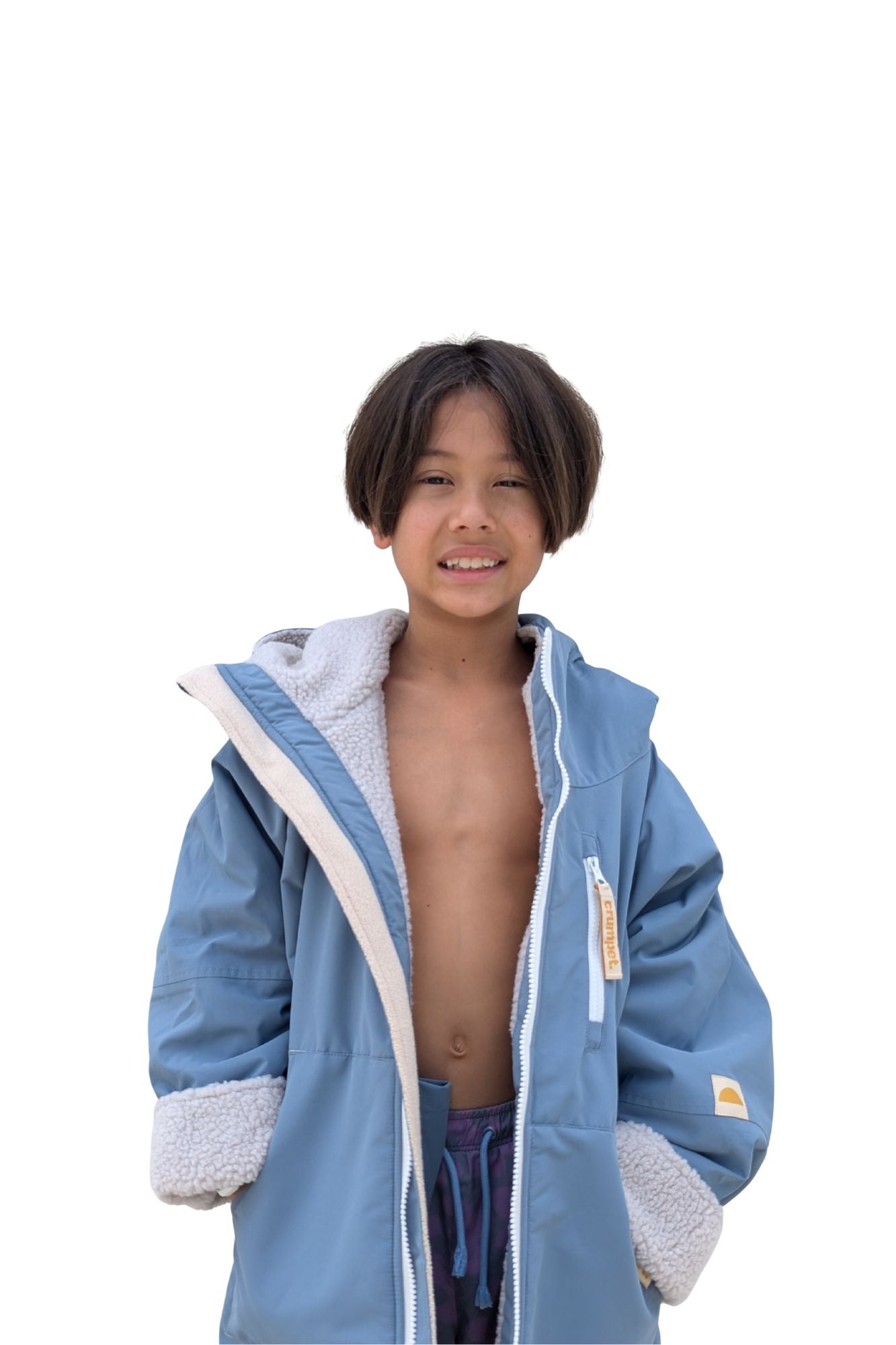 BUBBLEGUM | KIDS CRUMPET COAT | WEATHERPROOF CHANGING ROBE