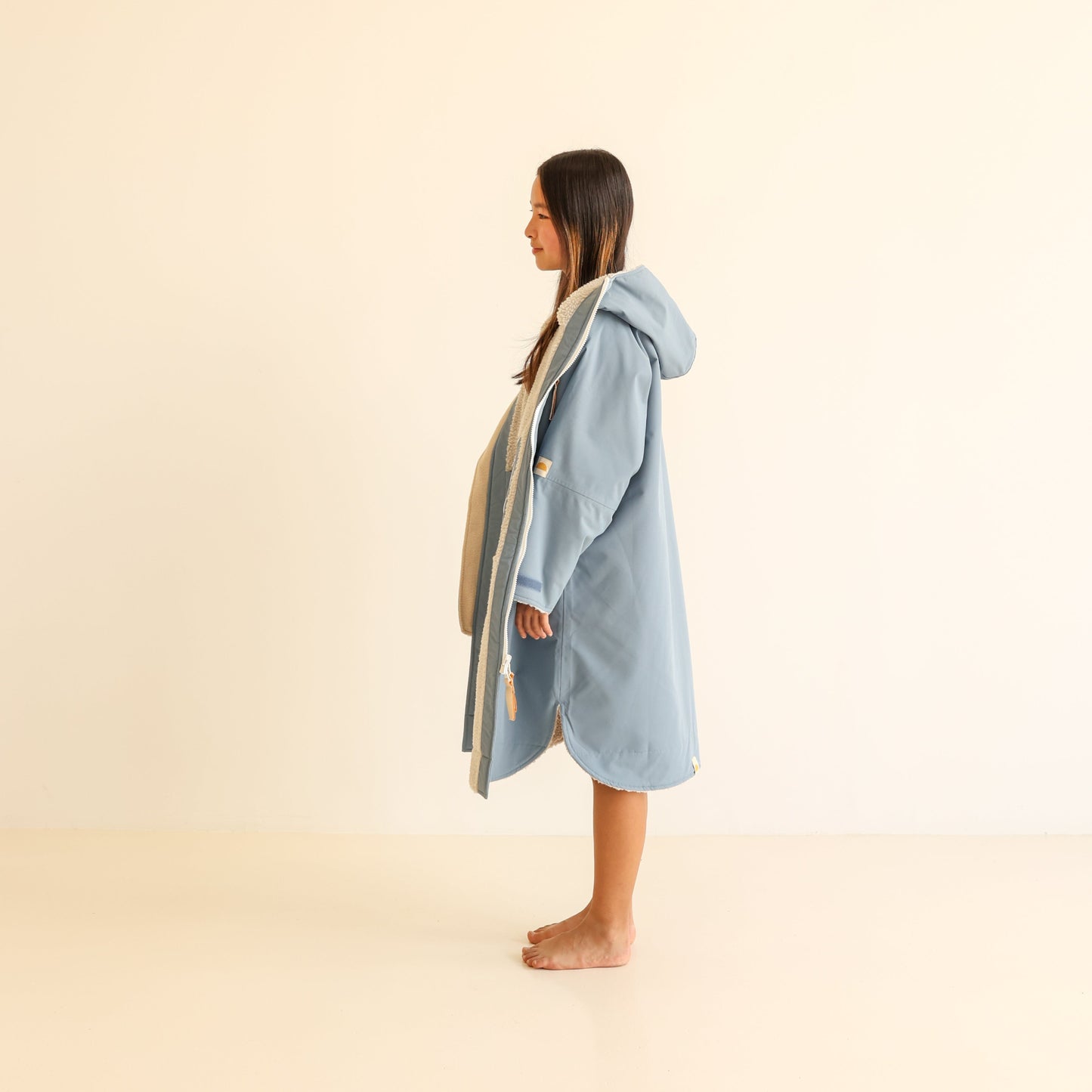 KIDS CRUMPET COAT | WEATHERPROOF CHANGING ROBE - BUBBLEGUM
