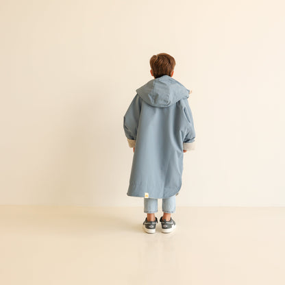 KIDS CRUMPET COAT | WEATHERPROOF CHANGING ROBE - BUBBLEGUM