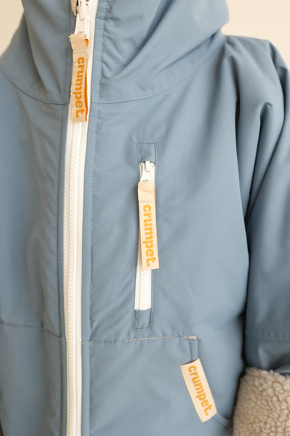 KIDS CRUMPET COAT | WEATHERPROOF CHANGING ROBE - BUBBLEGUM