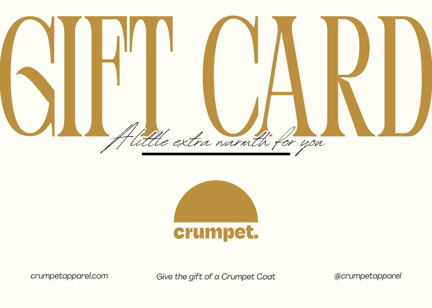CRUMPET | Gift Card
