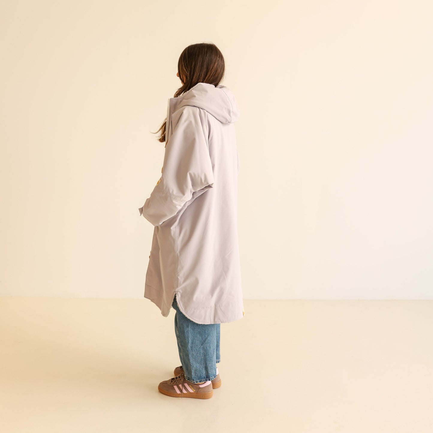 ADULT CRUMPET COAT | WEATHERPROOF CHANGING ROBE - LILAC