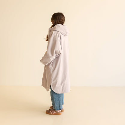 ADULT CRUMPET COAT | WEATHERPROOF CHANGING ROBE - LILAC