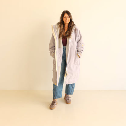 ADULT CRUMPET COAT | WEATHERPROOF CHANGING ROBE - LILAC