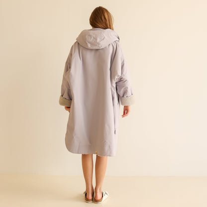 ADULT CRUMPET COAT | WEATHERPROOF CHANGING ROBE - LILAC