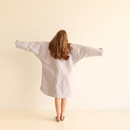 ADULT CRUMPET COAT | WEATHERPROOF CHANGING ROBE - LILAC