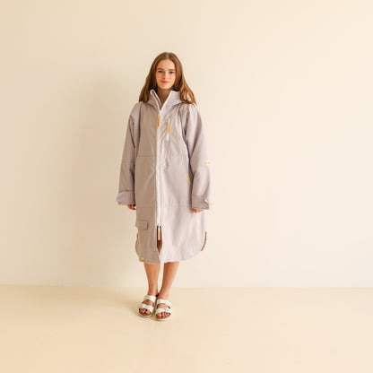ADULT CRUMPET COAT | WEATHERPROOF CHANGING ROBE - LILAC