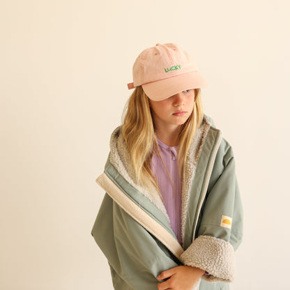 KIDS CRUMPET COAT | WEATHERPROOF CHANGING ROBE -  MATCHA
