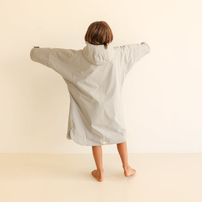 KIDS CRUMPET COAT | WEATHERPROOF CHANGING ROBE - MIST