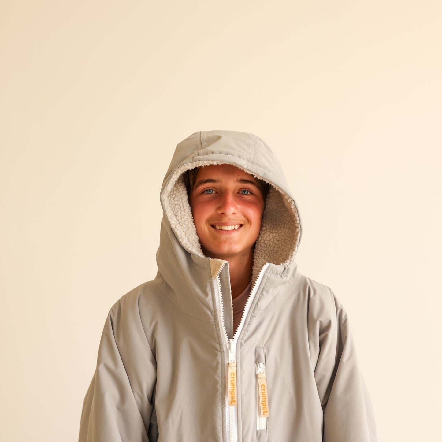 ADULT CRUMPET COAT | WEATHERPROOF CHANGING ROBE - MIST