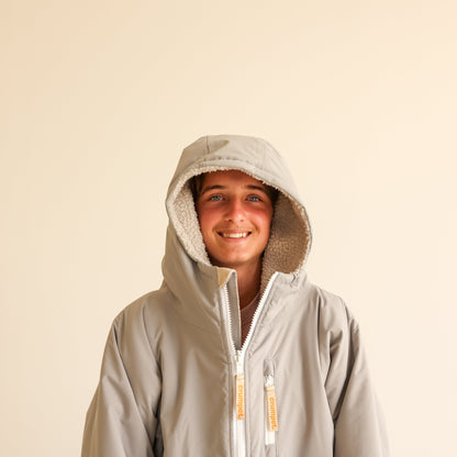 ADULT CRUMPET COAT | WEATHERPROOF CHANGING ROBE - MIST