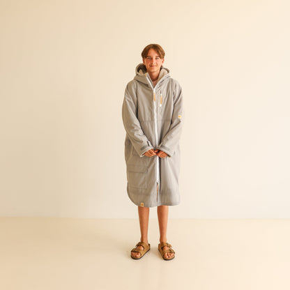 ADULT CRUMPET COAT | WEATHERPROOF CHANGING ROBE - MIST