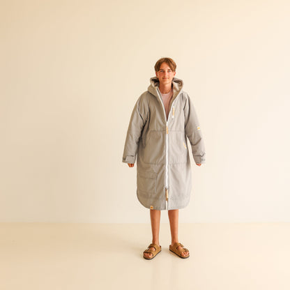 ADULT CRUMPET COAT | WEATHERPROOF CHANGING ROBE - MIST