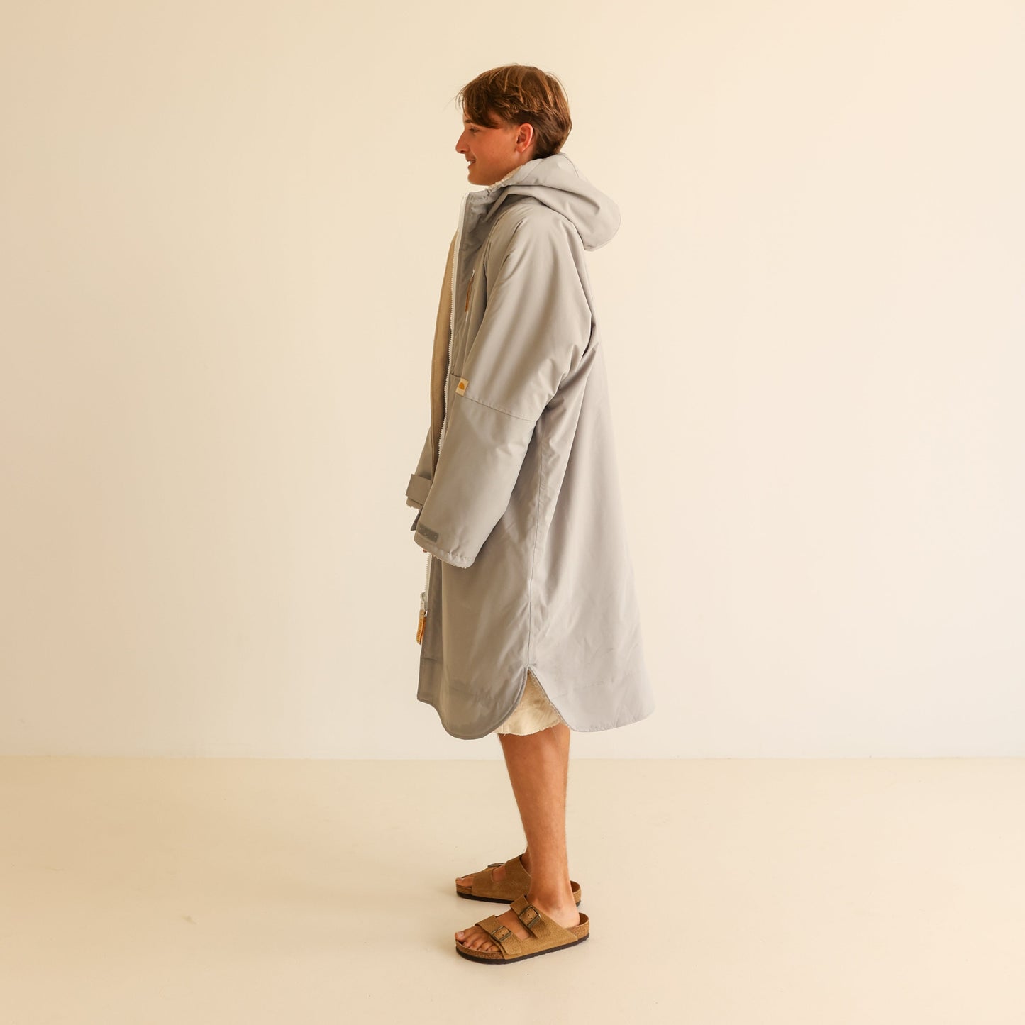 ADULT CRUMPET COAT | WEATHERPROOF CHANGING ROBE - MIST