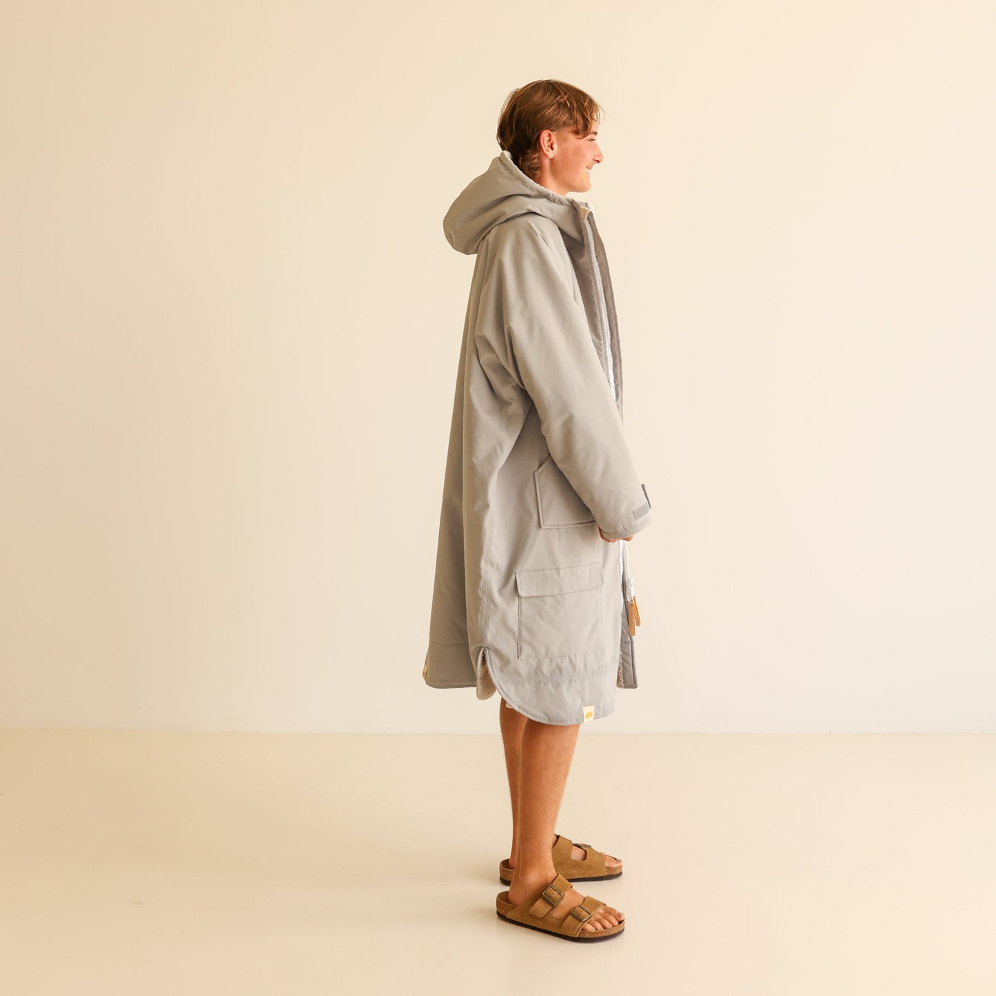 ADULT CRUMPET COAT | WEATHERPROOF CHANGING ROBE - MIST