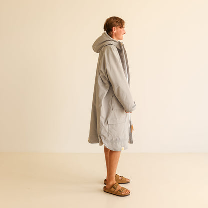 ADULT CRUMPET COAT | WEATHERPROOF CHANGING ROBE - MIST