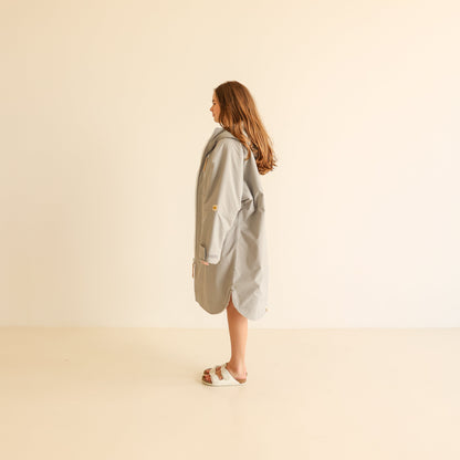 ADULT CRUMPET COAT | WEATHERPROOF CHANGING ROBE - MIST