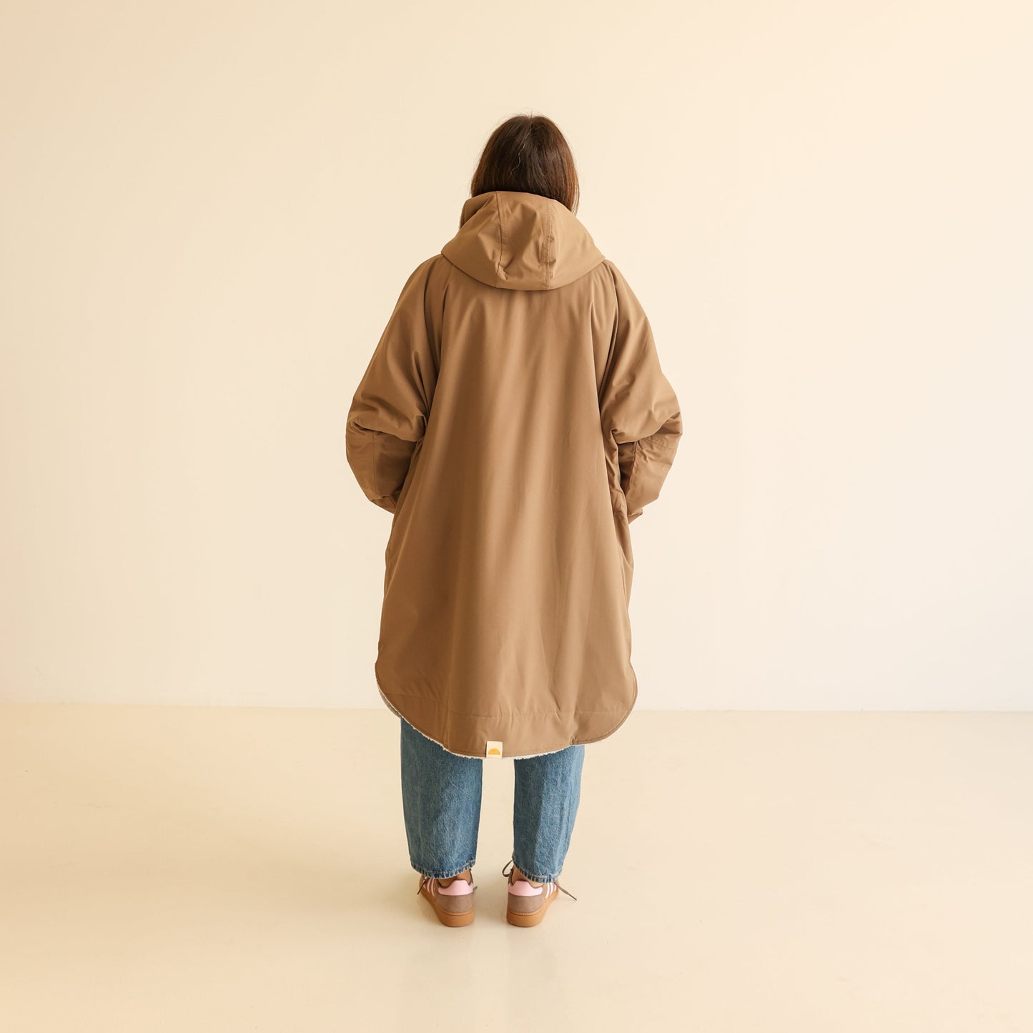 ADULT CRUMPET COAT | WEATHERPROOF CHANGING ROBE - MOCHA